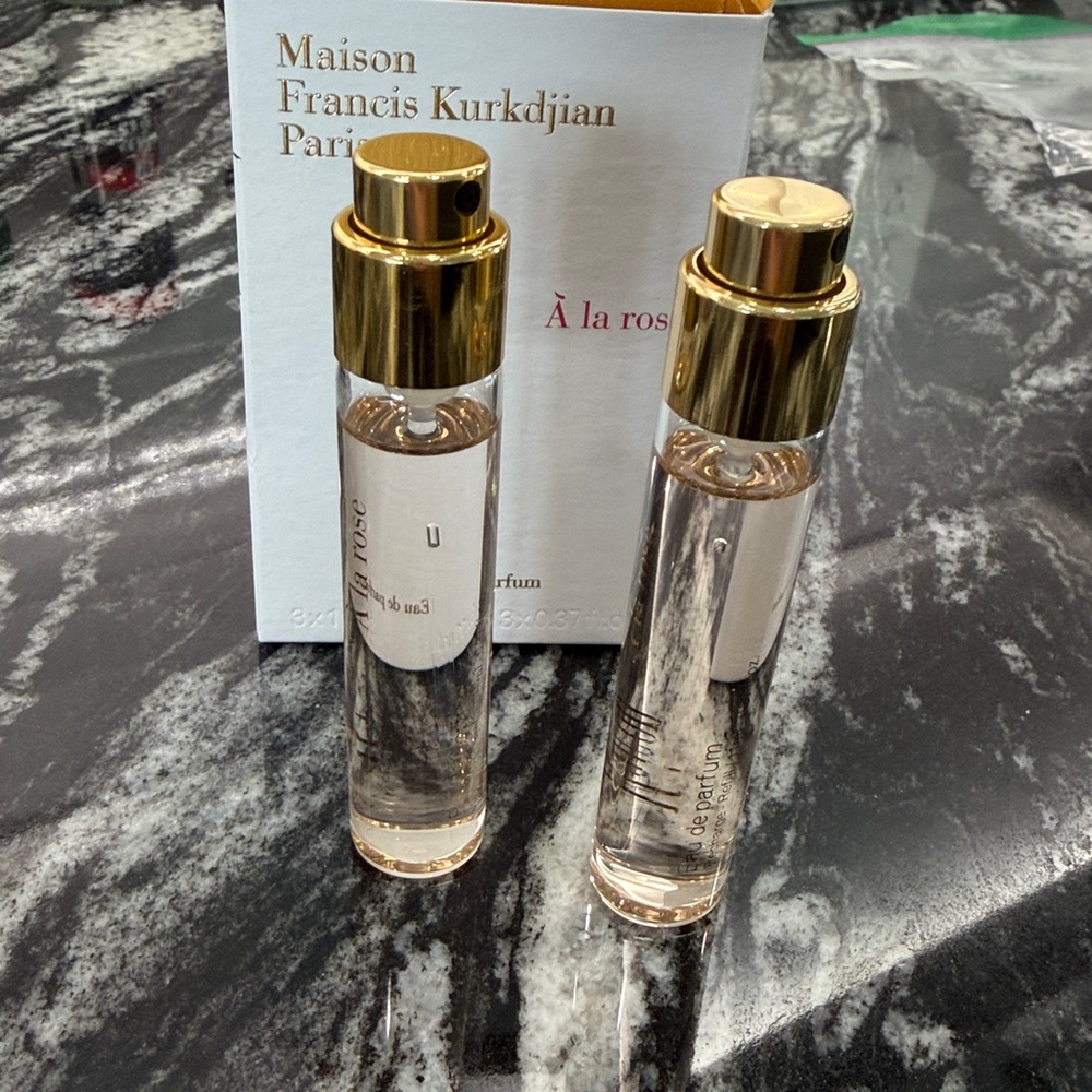 Maison Francis Kurkdjian À la rose .37 oz spray x2 Price is for BOTH - Picture 4 of 5